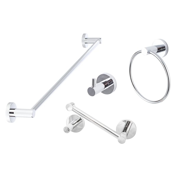 Sure-Loc Hardware Sure-Loc Hardware Lugano Series Bath Set, Two Post Pivot, Polished Chrome LG-SET-PH2PV 26 - main